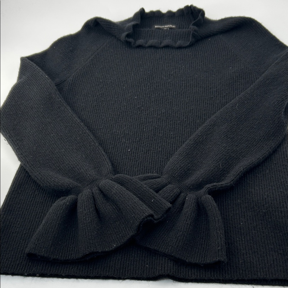 Banana Republic Black Cowl Neck Sweater